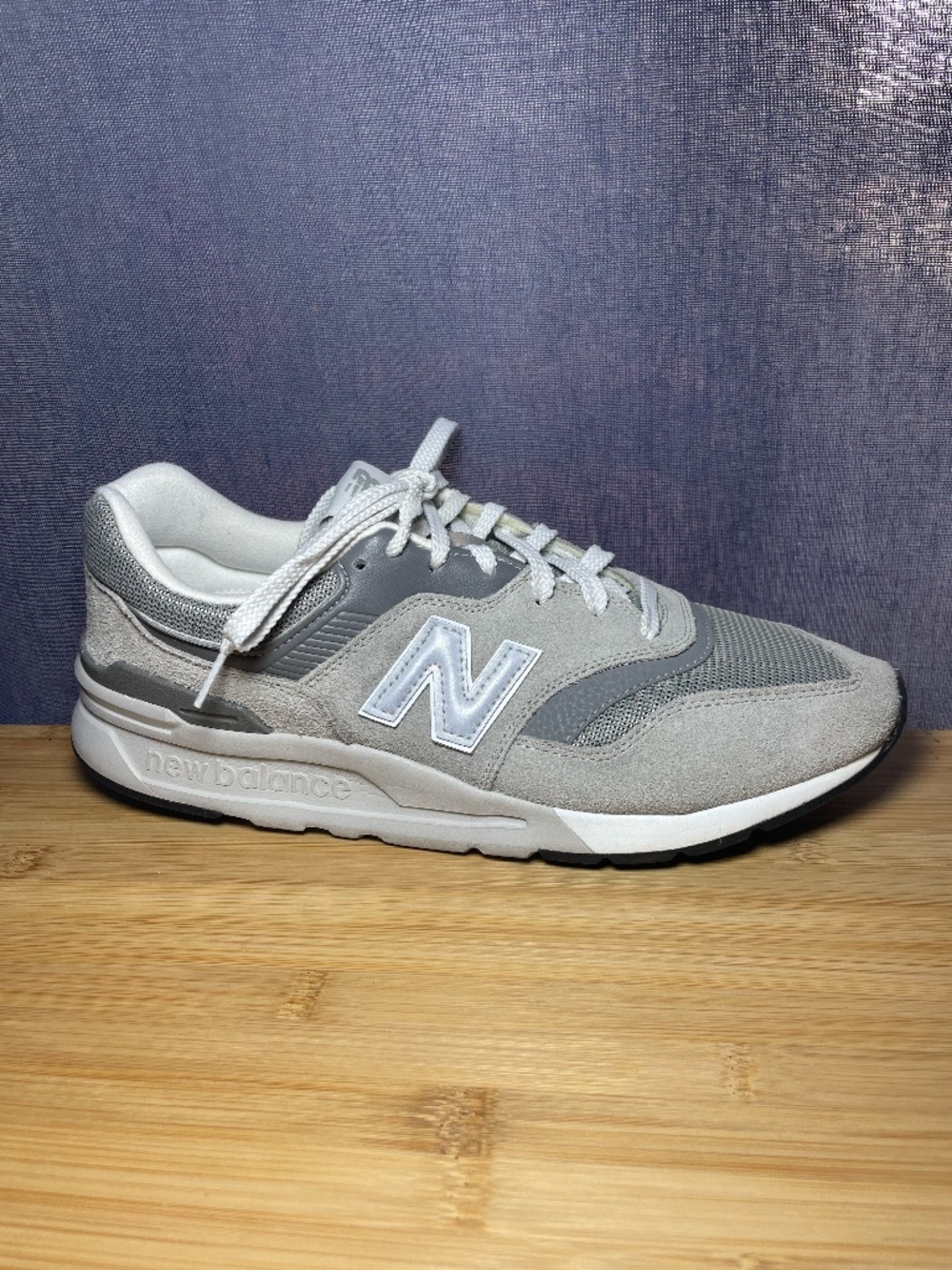 Mens New Balance 997H Grey Suede 11D Mesh Running Shoes Casual Sneakers CM997HCA